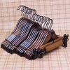 Vintage Wooden Clothes Hanger Clothing Store Women's Anti-slip Adult Children's Clothes Hanger Children's Clothing Store Solid Wood Clothes Hanger Pants Clip Wholesale