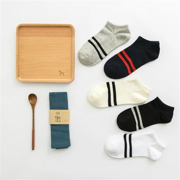 靴下メンズサマーボートソックス韓国スタイルレディース綿の靴下...