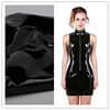 Four-sided mirror PU leather color mirror fun conjoined leather fabric laser patent leather stage tight fashion leather