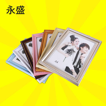 Factory direct wholesale 7 10A4 12 16 inch wedding dress simple creative fashion table decorative photo frame picture frame
