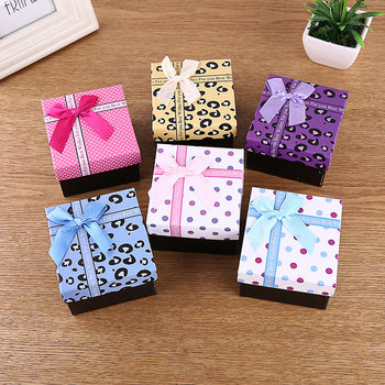 Spot March 8 Watch Bracelet Bracelet Jewelry Packaging Empty Box Bow Jewelry Gift Gift Box Wholesale