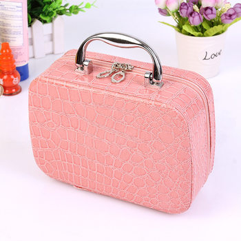 2024 New Summer Cosmetic Bag Korean Cute Cosmetic Case Cosmetics Bag Stone Pattern Bridesmaid Bag Factory Direct Supply