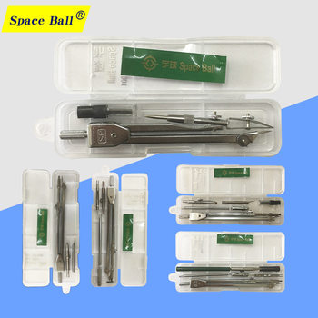 Compass size set Yu ball student three multi-piece set compasses student stationery set manufacturers supply