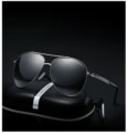 Bare mirror gray silver frame + Black gray inner Blue Film lens 8738