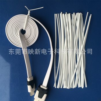 [Factory Wholesale] Oval Galvanized Iron Core Wire Plastic Flat Rubber-coated Wire Plastic-coated Tape