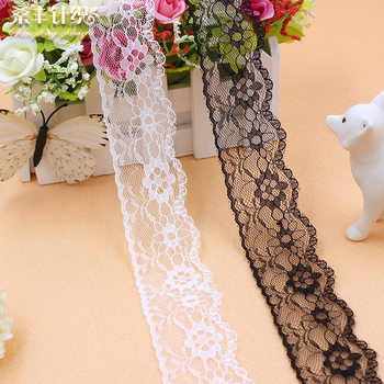 Spot supply children's clothing children's socks crafts lace accessories 4cm non-elastic lace