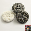 New four-eye resin button coat windbreaker shirt button in stock wholesale imitation rock button 10-25mm