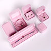Jewelry box wholesale flannel necklace box pendant box flannel ring earring box bracelet box jewelry packaging box