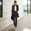 Suit Set 2025 Autumn New Arrivals Korean Style Slimming and Elegant Jacket + Slim-Fit Fashionable Trousers Two-Piece Set with Scarf for Women