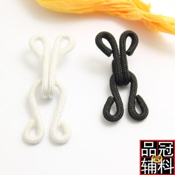 Metal cloth collar hook wind buckle spot wholesale bra fur coat wedding dress invisible button buckle dark buckle