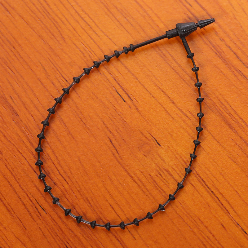 Wholesale Bead Straps, Hand-Threaded Needle Buckle Tags, Plastic Bead Chains, Direct Sales from the Manufacturer, Binding Straps, Tying Ropes, and Fasteners