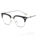 Black silver frame