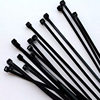 Wholesale nylon cable tie new material electrician plastic binding belt self-locking wire harness factory black white