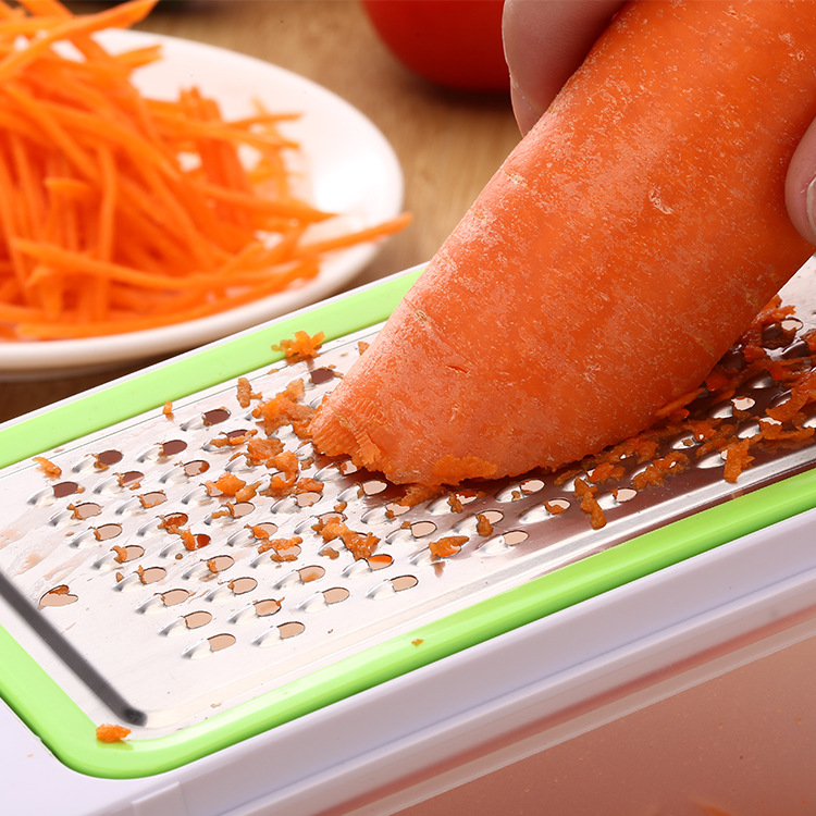 Multi-functional manual stainless steel grater potato slice melon and fruit cutter creative vegetable cutter household kitchen