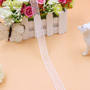 Factory direct non-elastic lace DIY clothing accessories nylon lace 1.6cm wide