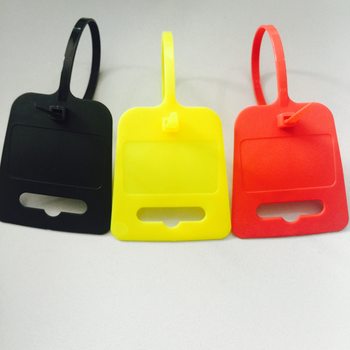 Label ribbon marking label ribbon Black Label ribbon blue nylon aircraft hole ribbon