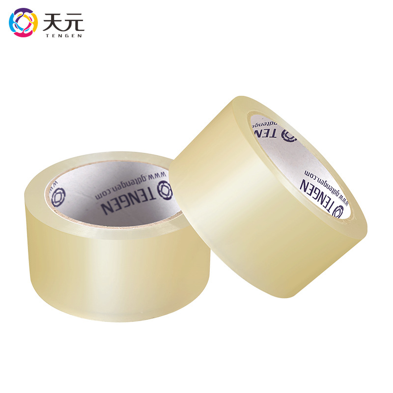 Tianyuan Express Logistics Tape 4.5mm Moving Packing Sealing Tape Color Printable Logo Manufacturer Wholesale Transparent