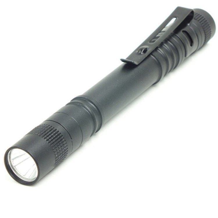 Hot sale LED portable mini flashlight AA dry battery flashlight medical pen lamp outdoor lighting