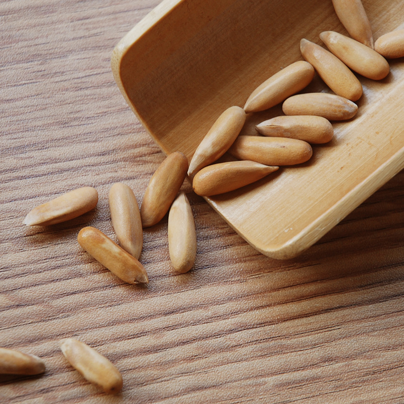 New Brazilian Pine Nuts 250g Can Hand-peeled Thin Shell Original Dry Goods Nuts Roasted Seeds and Nuts Snacks Net Weight 150g