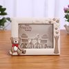 7-inch bear through 7-inch baby cute plastic photo frame decoration children's creative cute photo frame wholesale plastic can be placed