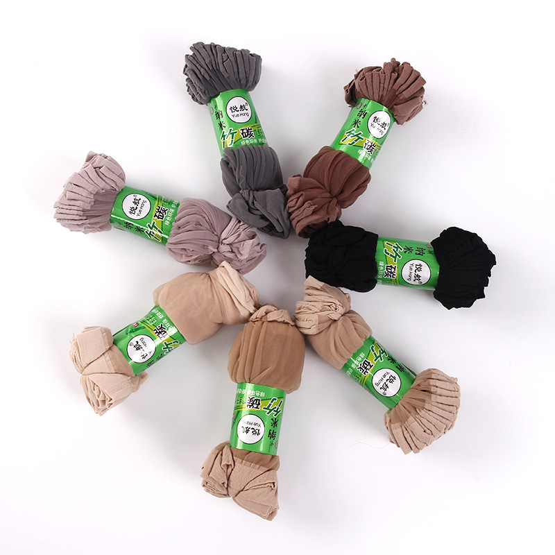 ฤดูร้อนบางเฉียบคริสตัลผ้าไหมระบายอากาศถุงน่องผู้หญิงใสถุงน่อ...