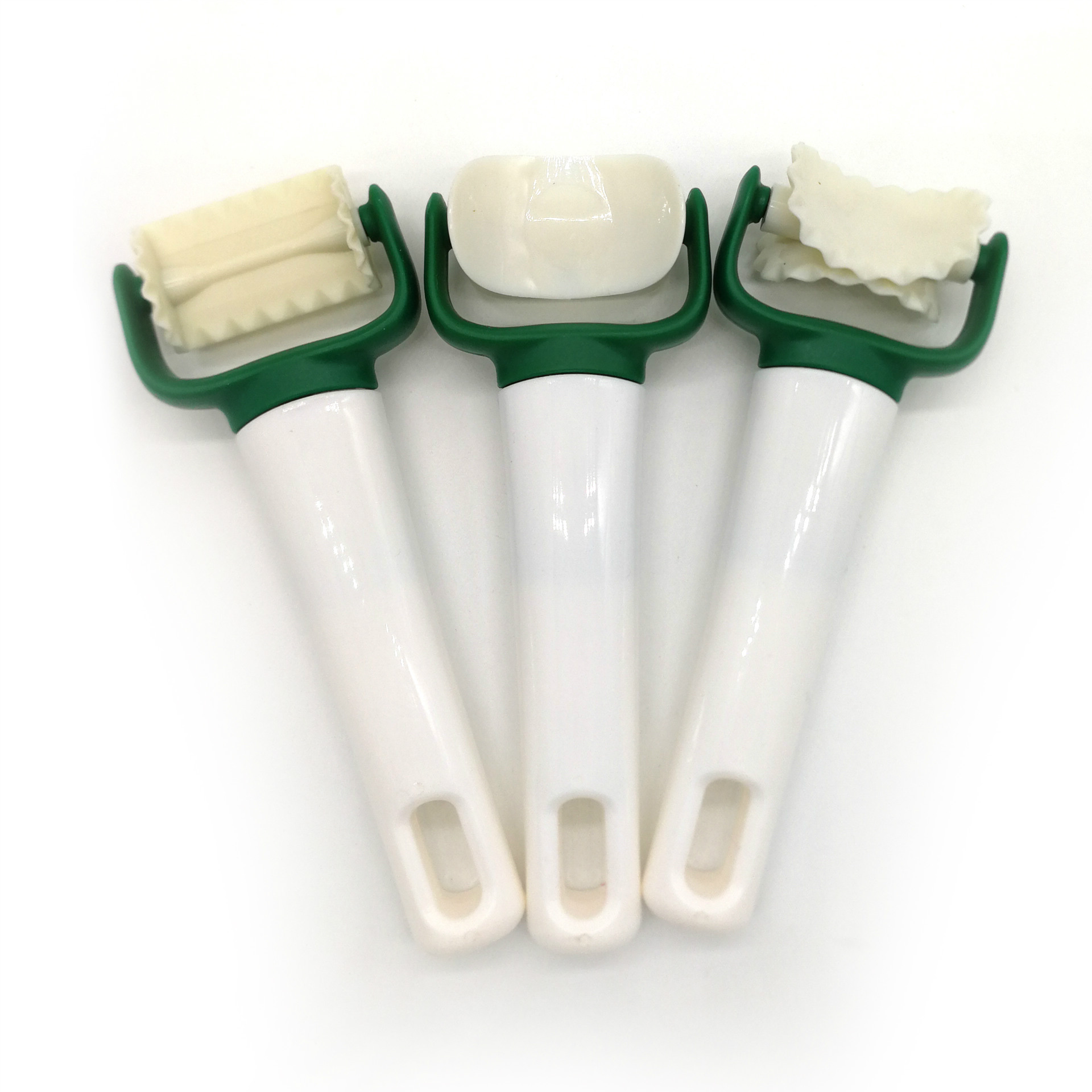 Small round roll dumpling wrapper noodle cutter plastic round cookie mold push cutting tool new kitchen gadgets