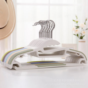 Hanger Household Plastic Seamless Multifunctional Wholesale Anti-slip Clothes Brace Clothes Hook Clothes Hanging Rack Clothes Hanger