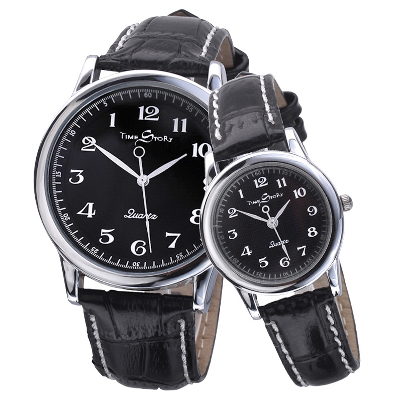 Wholesale Creative Backward Walking Quartz Couple Watches for Men and Women