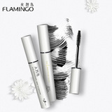 Густая тушь для ресниц Flamingo star из натуральной кожи с длинными завитками, стойкий водостойкий макияж, который нелегко размазать, 6017