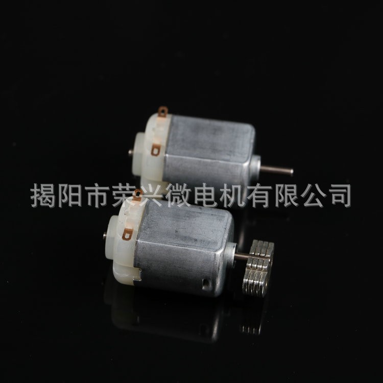 มอเตอร์ล้อแบบเอียง 130 มอเตอร์ไฟฟ้าสำหรับสุนัขของเล่น แรงบิดสูง พัดลมมือถือ USB มอเตอร์ไมโคร F130