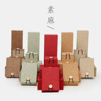 Buddha beads handstring box pendant pendant brocade box necklace ring bracelet box jewelry gift box wholesale factory