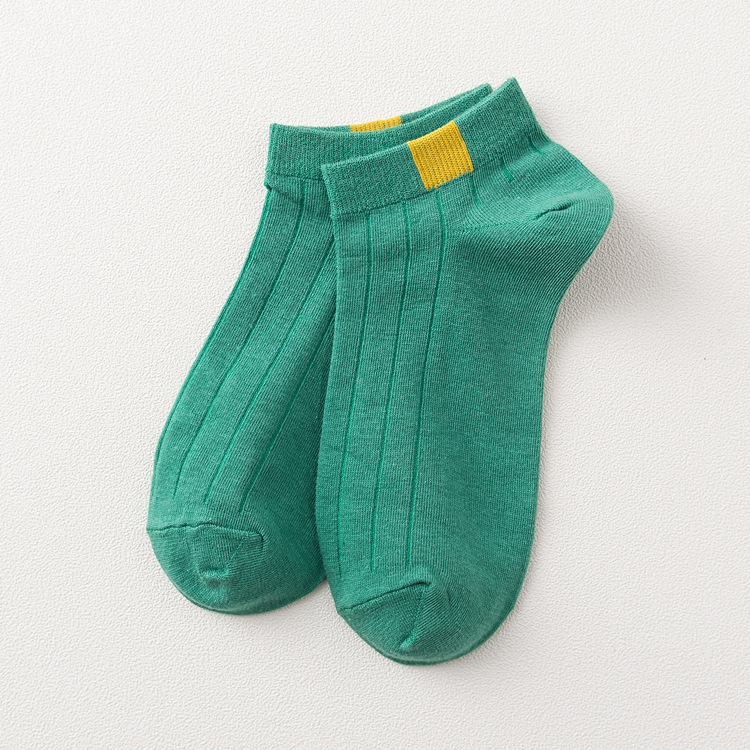 200针春夏百搭全棉低帮女士船袜 纯色全棉袜子女士短袜子厂家批发
