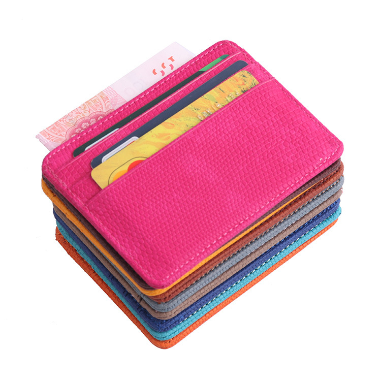 New lizard pattern bank card holder PU leather business card holder hot sale card holder multifunctional function bank card holder