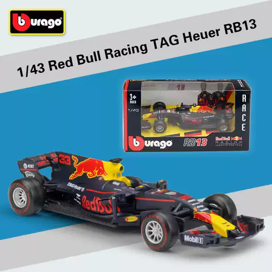 Bemi 1:43F1 Racing 2017 Red Bull RB13 Simulation Alloy Finished Car Model Toy Gift Collection