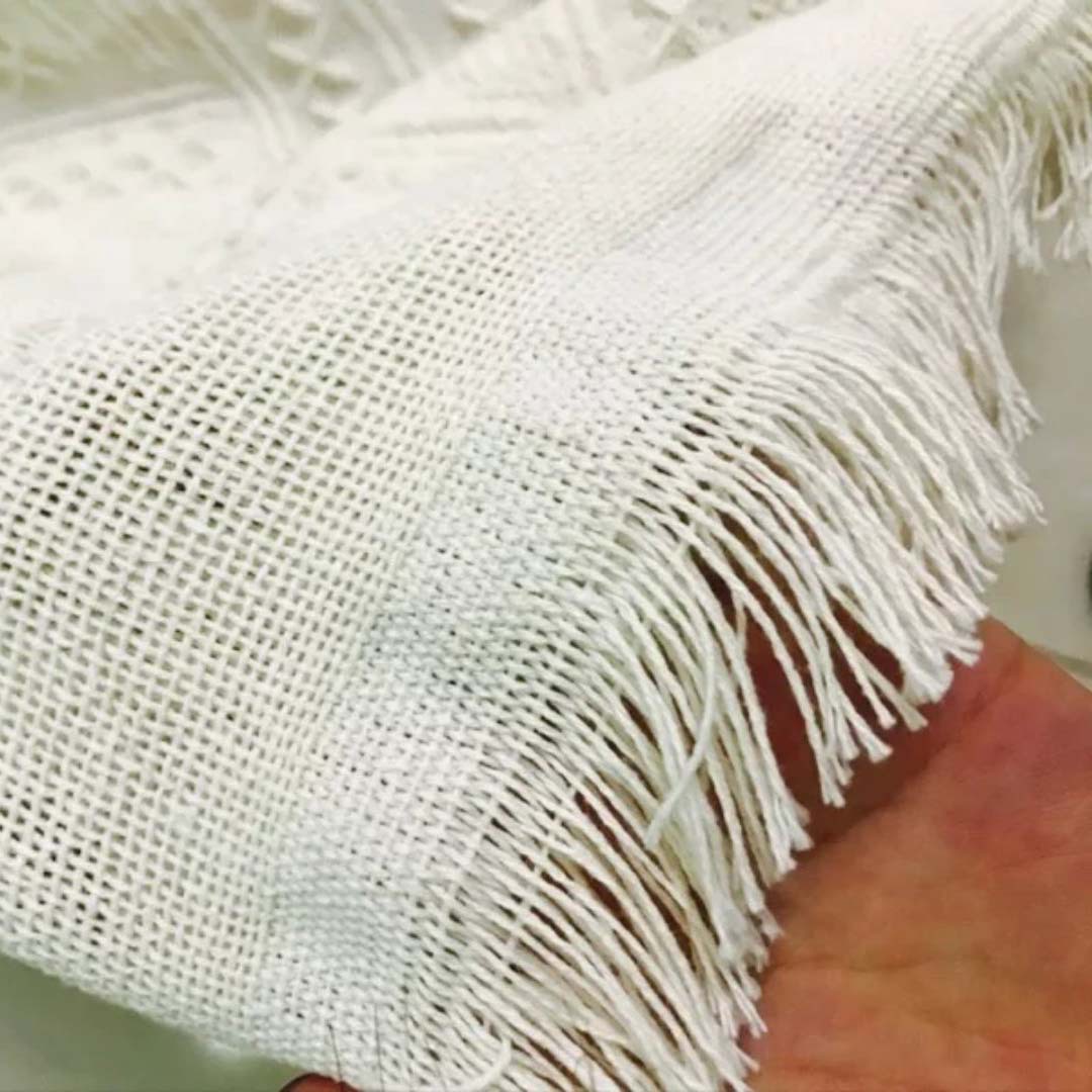 Cross-border Sofa Towel Back Towel Modern Simple Sofa Cover Fabric White Cover Towel Knitted Thread Blanket Sofa Cover