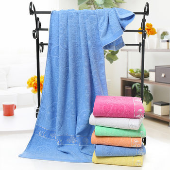 Gaoyang Bath Towel 70*140 Mushroom Large Bath Towel Wholesale Soft and Absorbent Home Daily Bath Towel Dropshipping