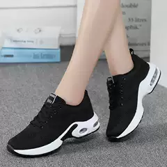 Cross-border Hot Sale Spring New Misty Netfly Weaving Women's Shoes Korean-style All-match Comfortable Casual Shoes Women's plus size sneaker