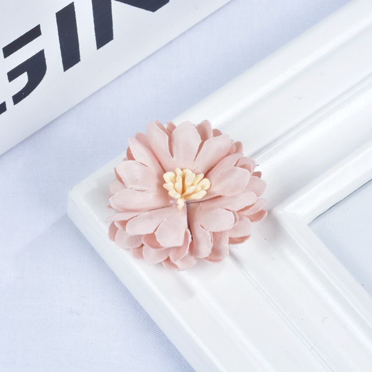 布艺花朵 diy发饰材料服装鞋花草帽子饰品辅料配件超美4CM小雏菊
