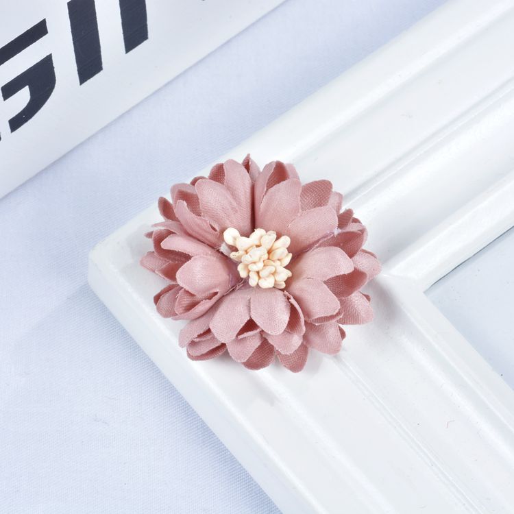 布艺花朵 diy发饰材料服装鞋花草帽子饰品辅料配件超美4CM小雏菊