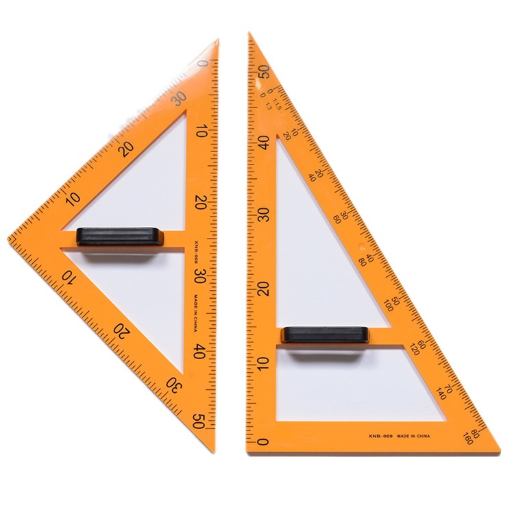 Instrument supplies multifunctional teaching ruler compasses Triangle Art five ruler set stationery wholesale
