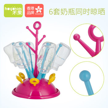 Hesuo feeding bottle storage device drying rack drying rack water cup rack drying bracket baby feeding bottle draining rack box