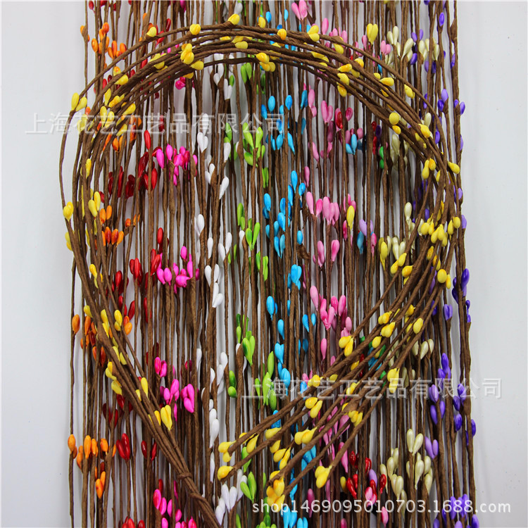 garland วัสดุ DIY handmade 65 ซม. garland berry ยาวสร้อยข้อม...