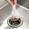 Kitchen Sink Filter Disposable Sewer Garbage Filter Meal Residue Sink Mesh Bag 100 Pieces