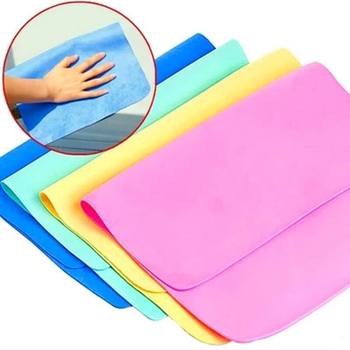 Multifunctional imitation deerskin towel quick-drying hair towel PVA towel super absorbent car towel lint-free pet towel