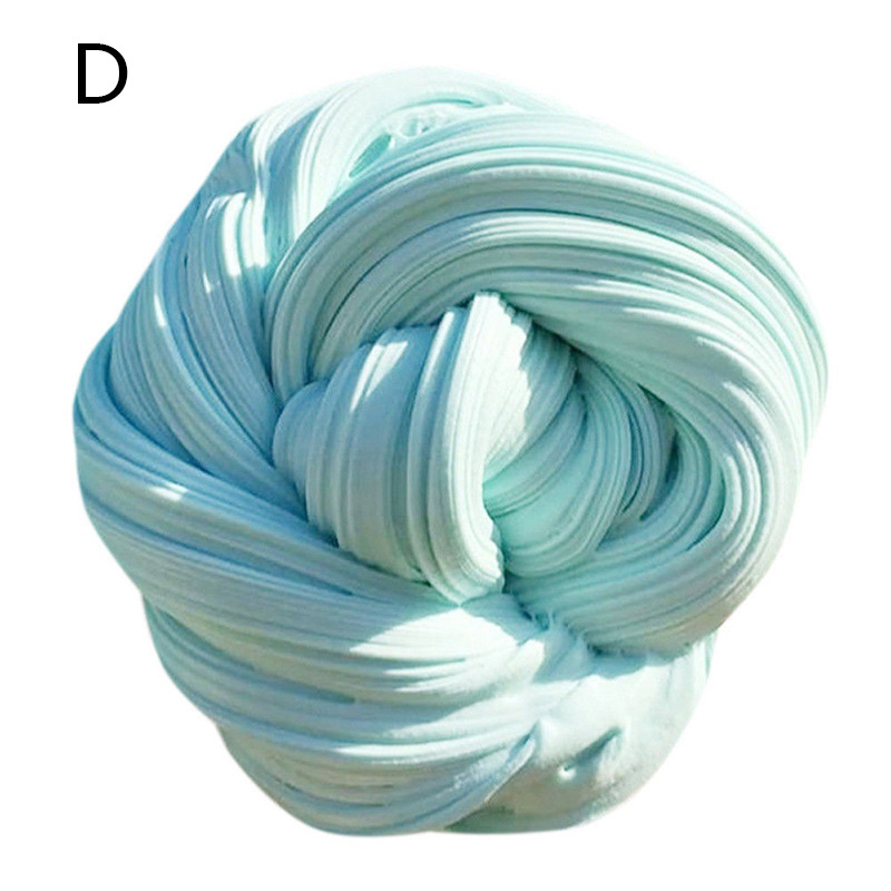 棉花泥slime戳戳泥DIY彩泥橡皮泥黄油泥发泄泥60ml粘土益智玩具