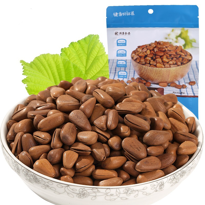 Hengkang open pine nuts 108g bags of nuts fried Hangzhou specialty food snack a generation