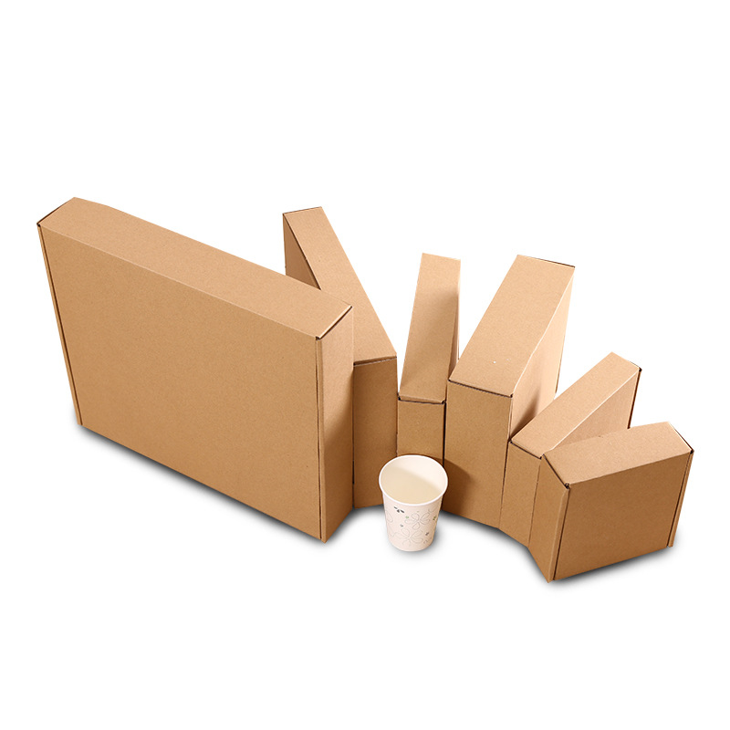 Small Carton Thickeneded and Hardened F4 Express Packaging Box Air Transport Box Carton Carton Can Be Printed with Logo Custom Corrugated Box