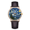 Impressionist Art Dial Casual Fashion Style Popular Style Glamour Watch