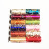 Brocade Button Metal Edge Seal with Mirror Lipstick Box Jewelry Box Flannel Box Lipstick Box