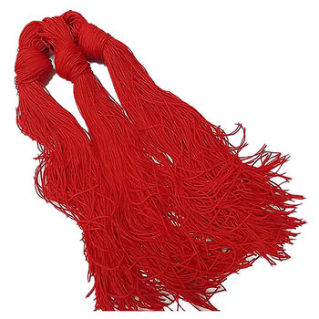 65CM red light rope lucky red line woven jewelry raw material bracelet necklace sling red rope